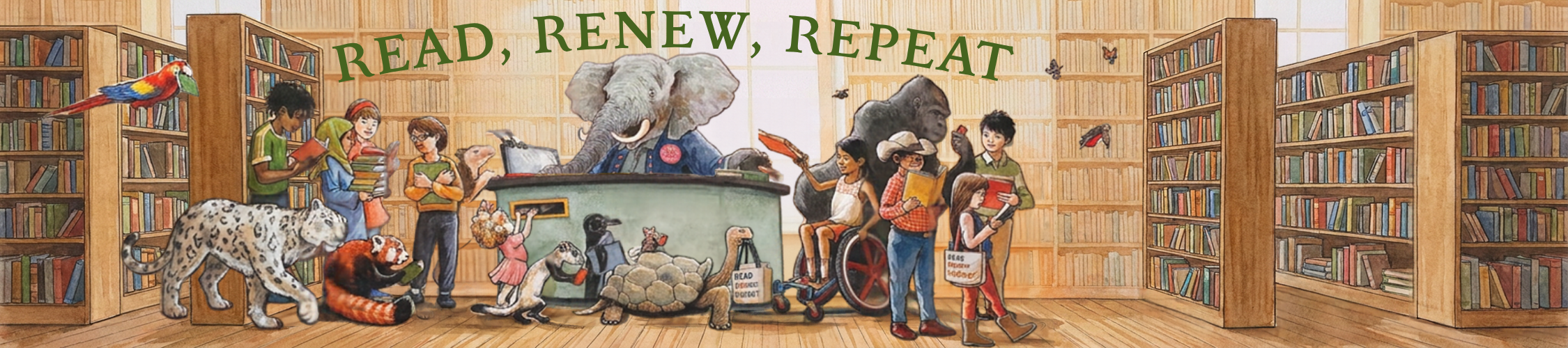 Read, Renew Repeat Banner