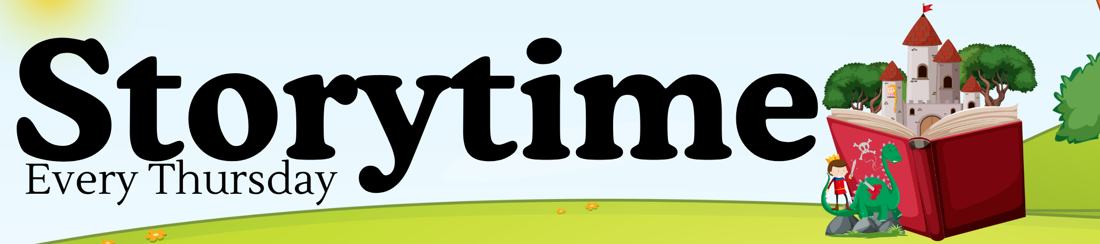Storytime: The second and fourth Thursdays of the month