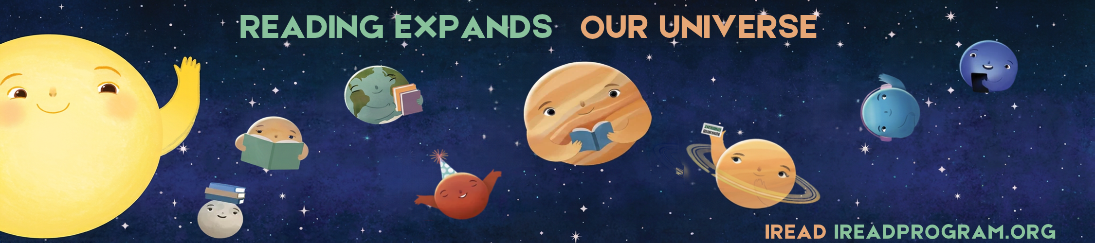 Reading Expands Our Universe Banner
