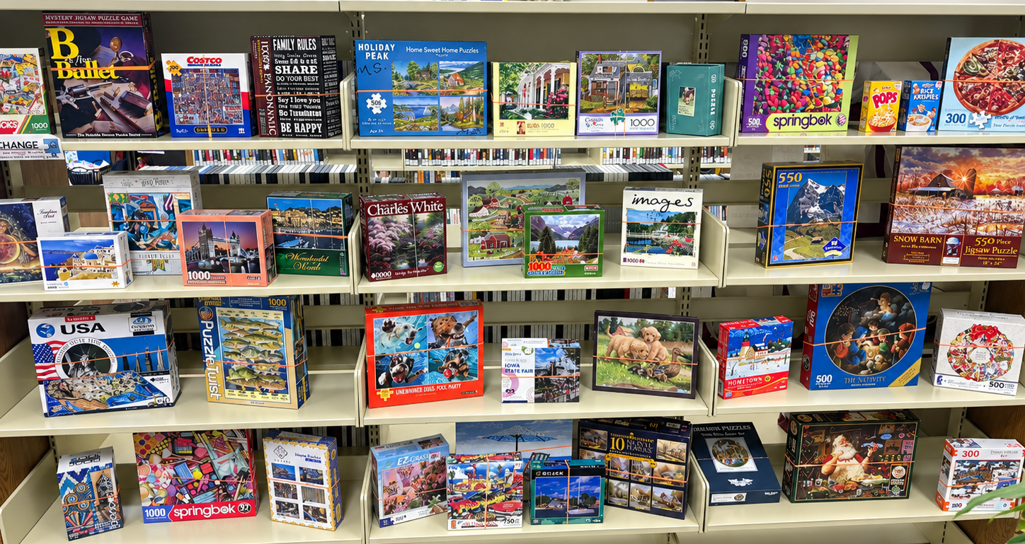 Puzzle Shelves