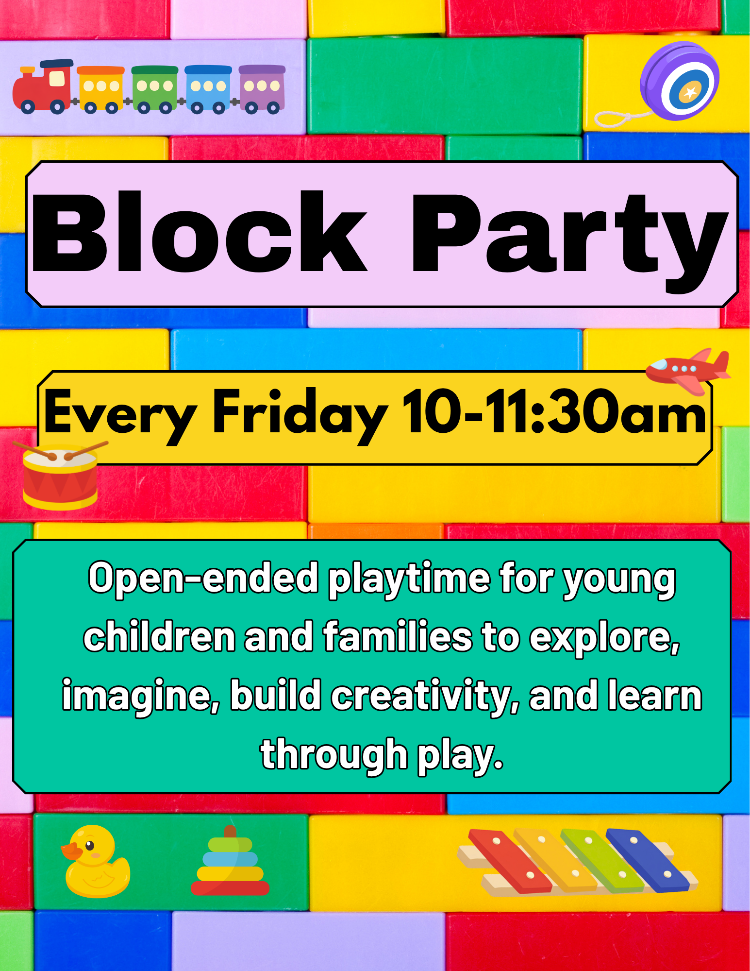 Block Party Flyer