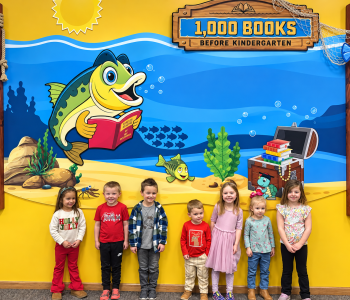 Kids who completed 1,000 books before kindergarten